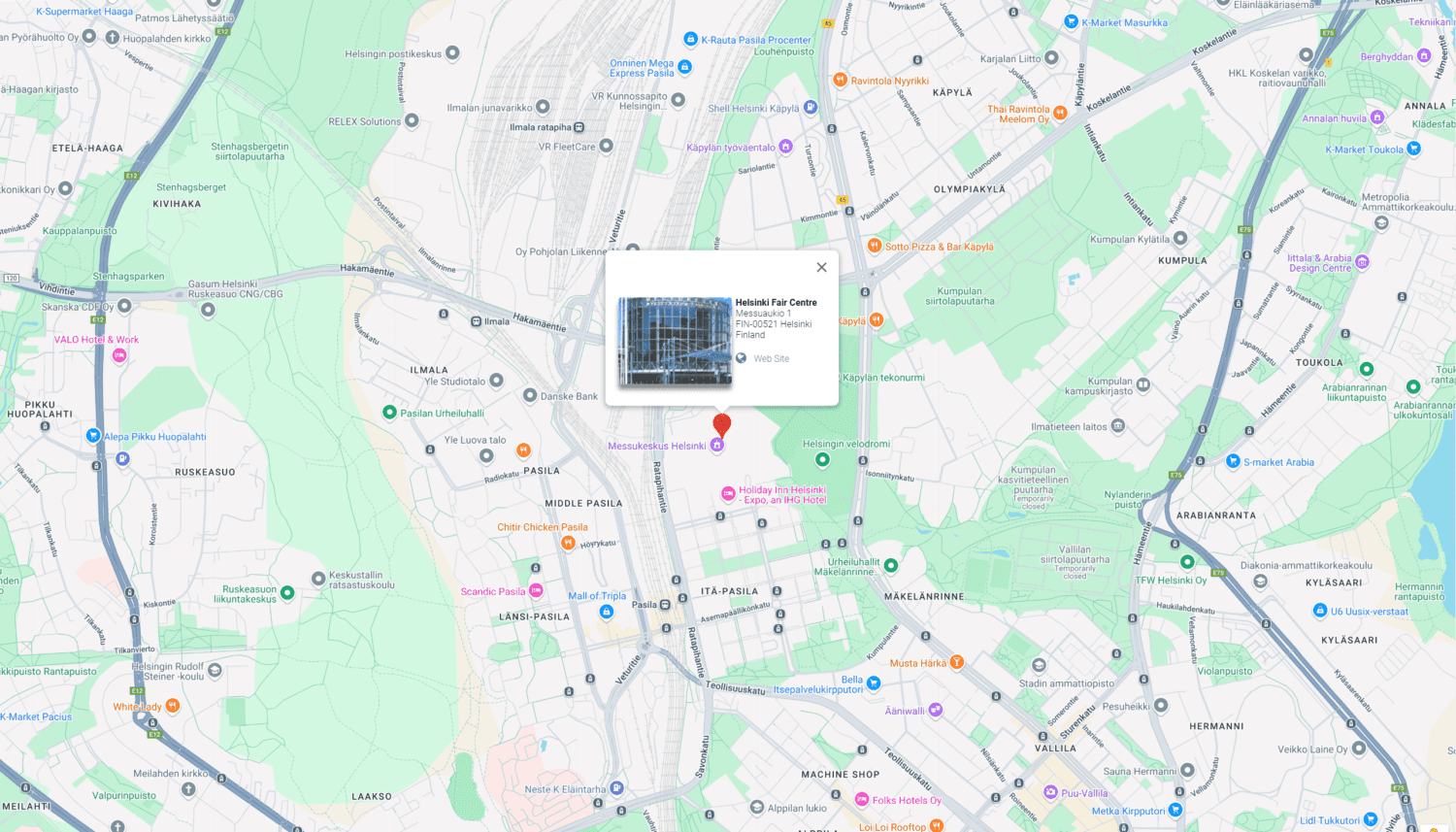 Immagine della mappa