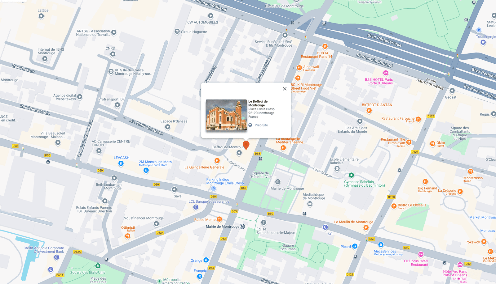 Immagine della mappa