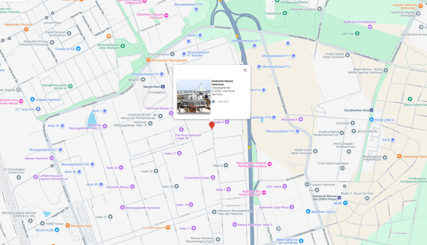 Immagine della mappa