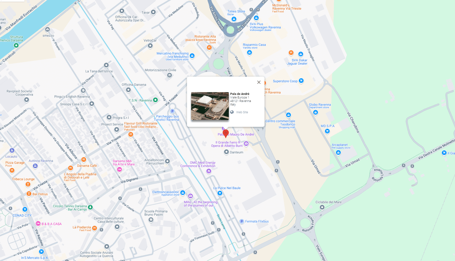 Immagine della mappa