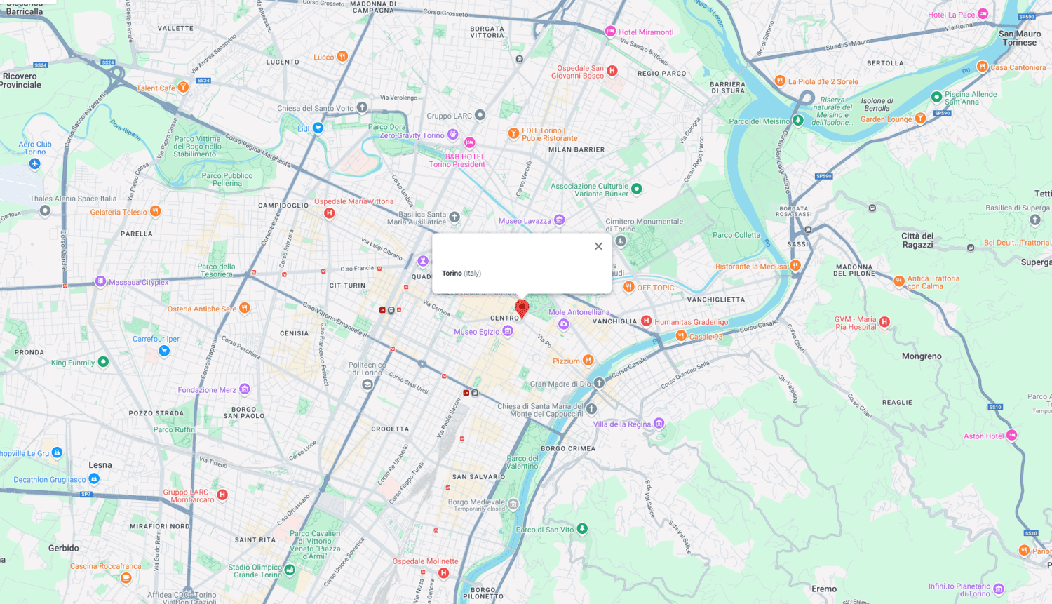 Immagine della mappa