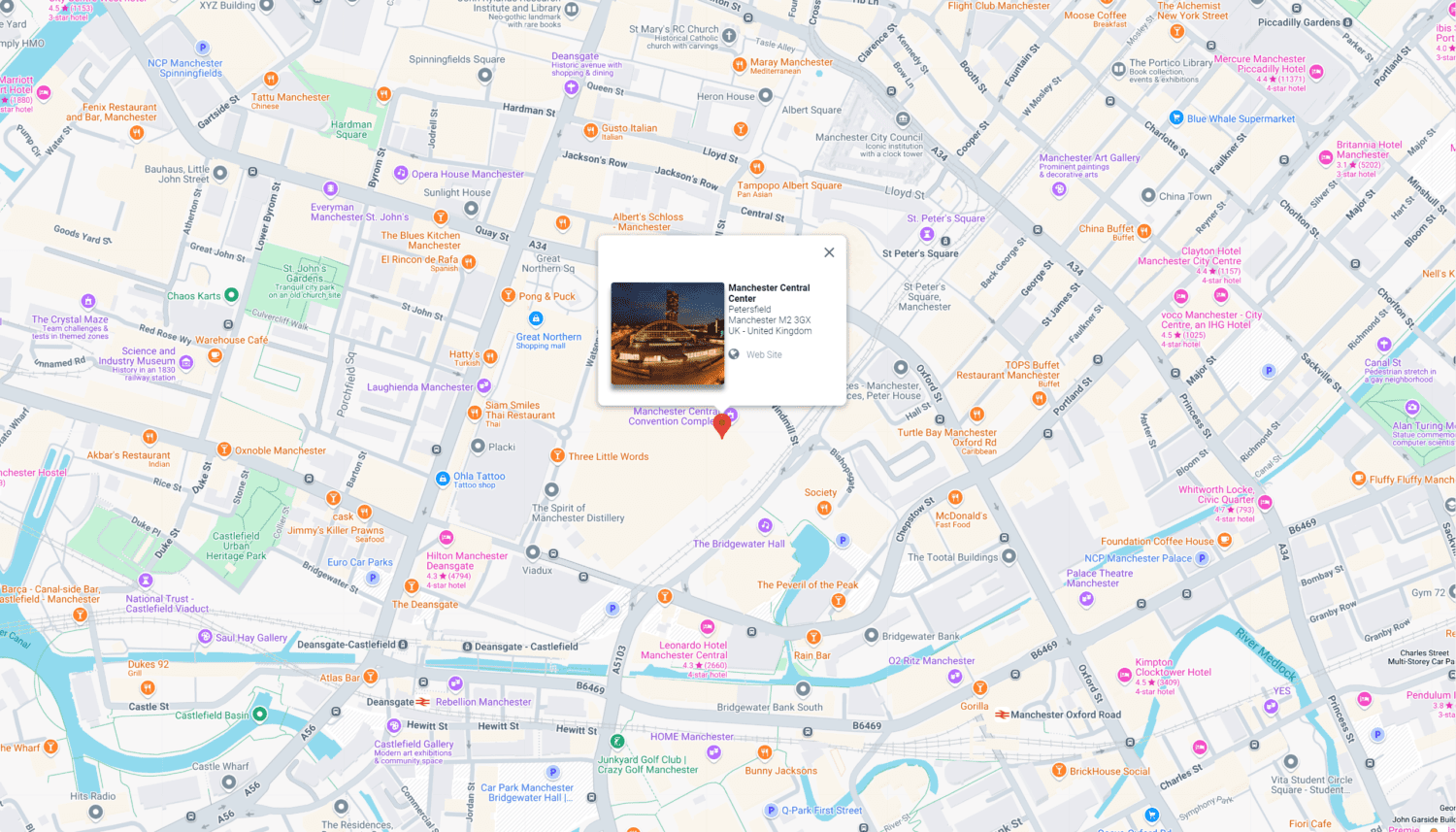 Immagine della mappa