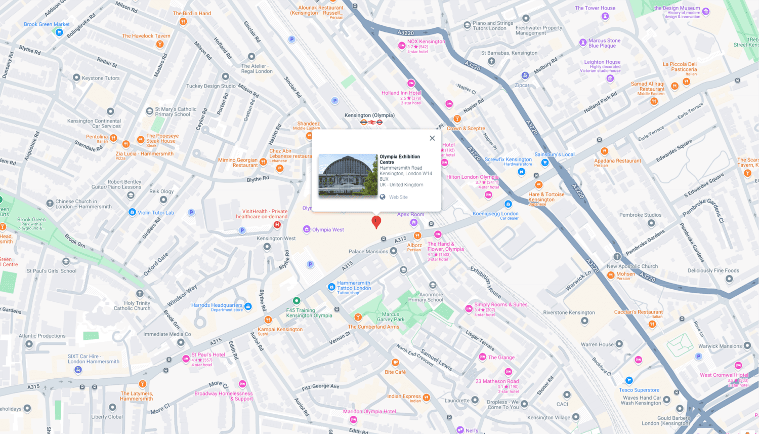 Immagine della mappa
