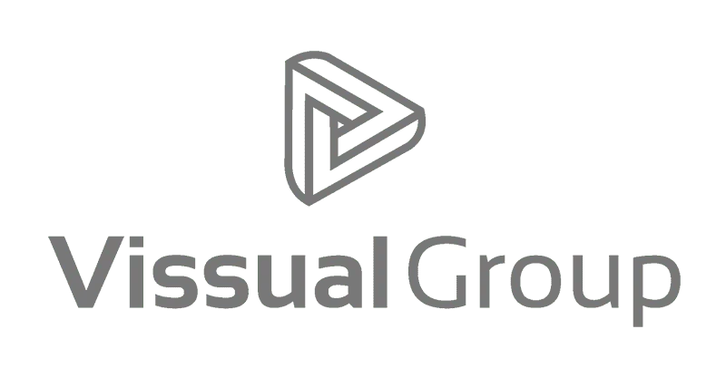 logo visual group gray
