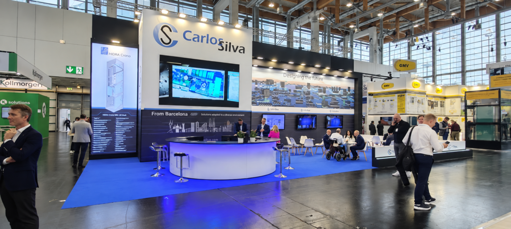 Interlift 2025: Construcción de stand  Carlos Silva