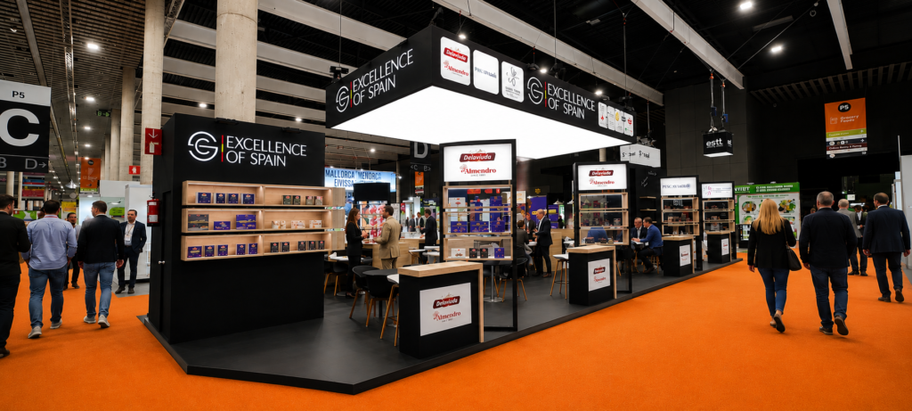 Construcción de stand en Alimentaria 2026: Vissual Events