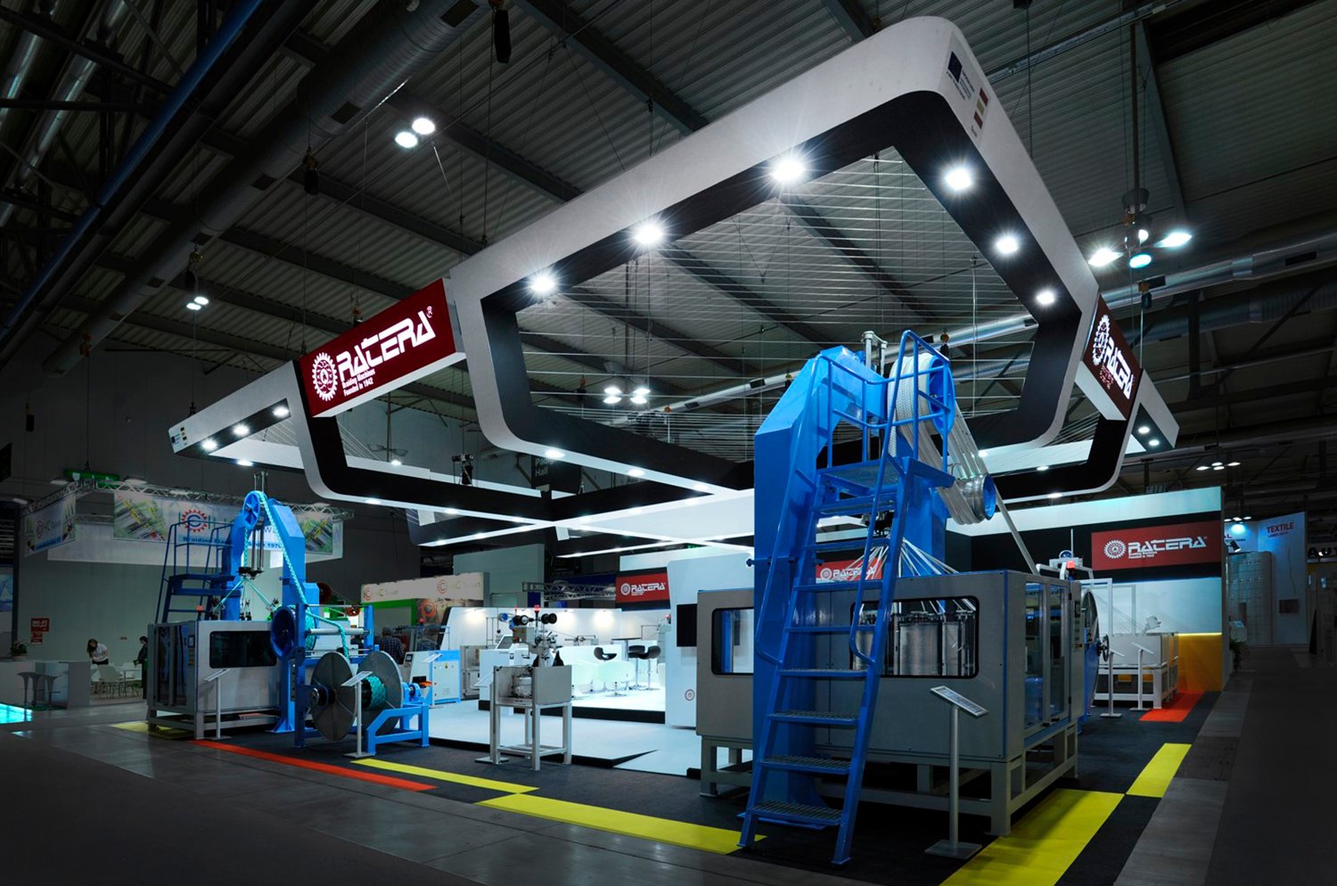 Stand de feria: ITMA 2015: construcción de stand en Vissual Events, vista 5
