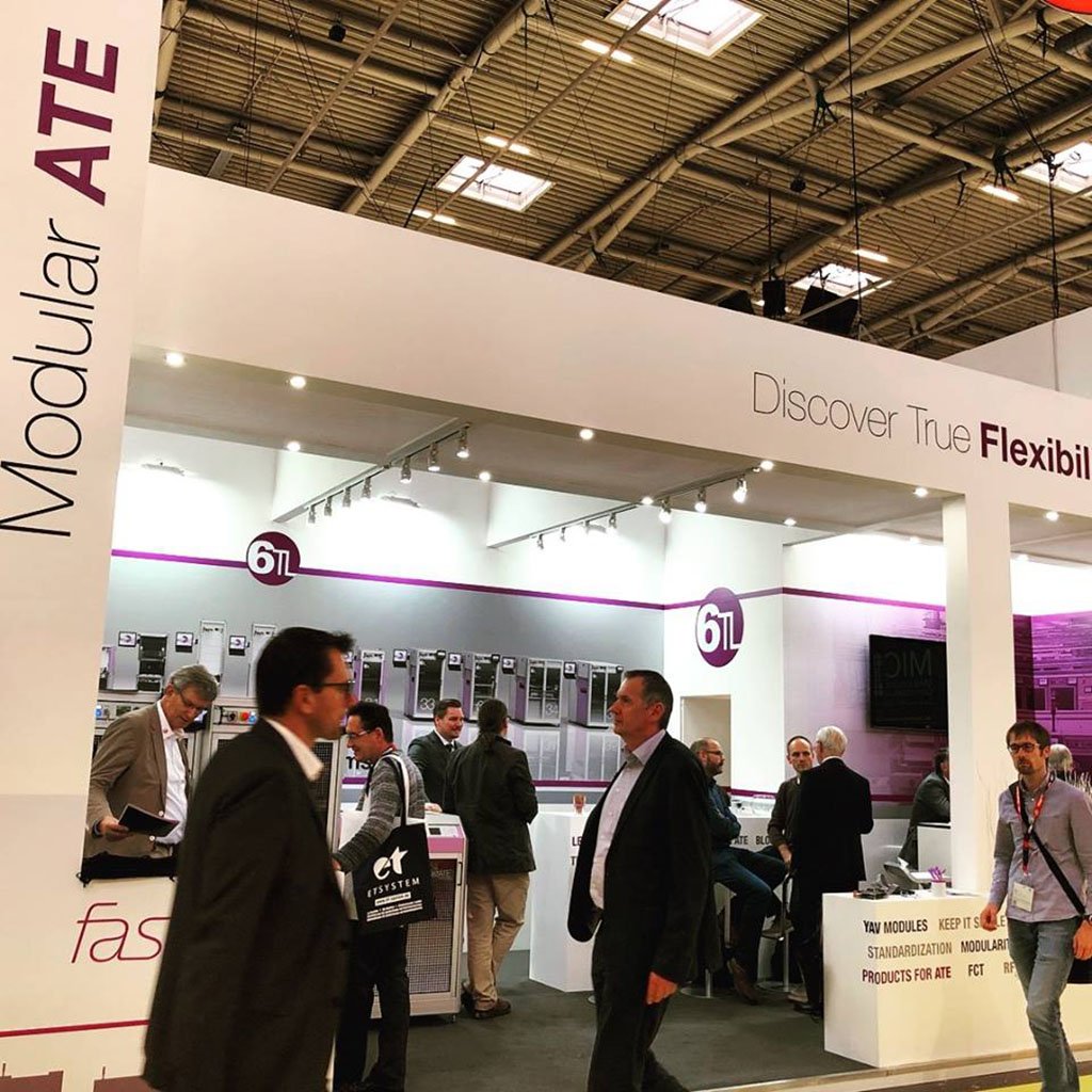 Stand de feria: Electronica 2026: construccion de stand Vissual Events potencia impacto, vista 2