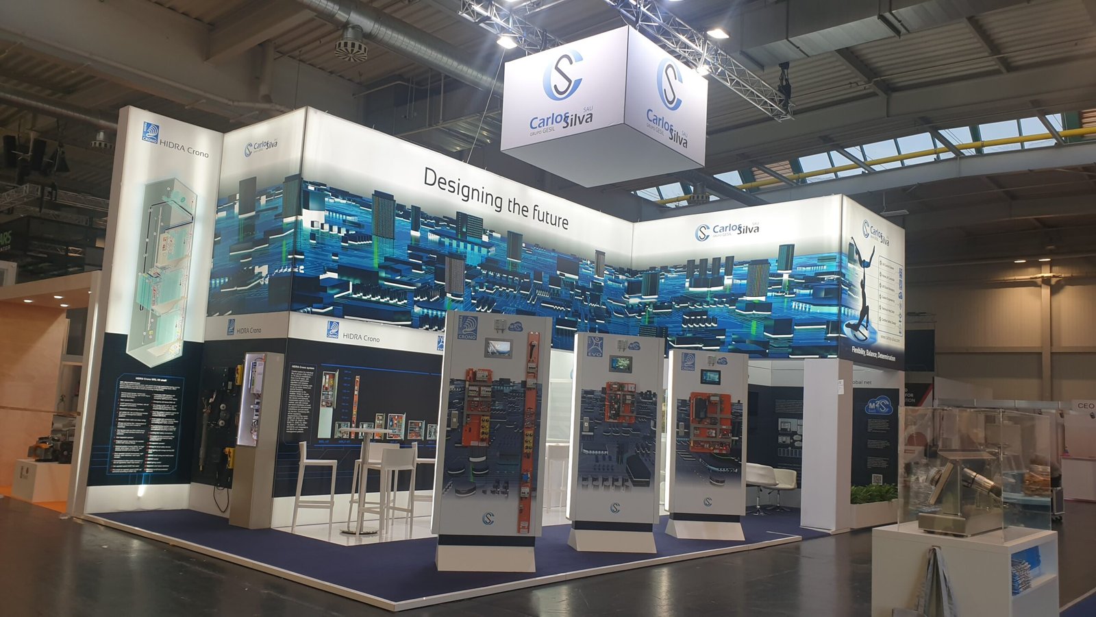 Stand de feria: Interlift 2027: Construcción de stand para Carlos Silva, vista 2
