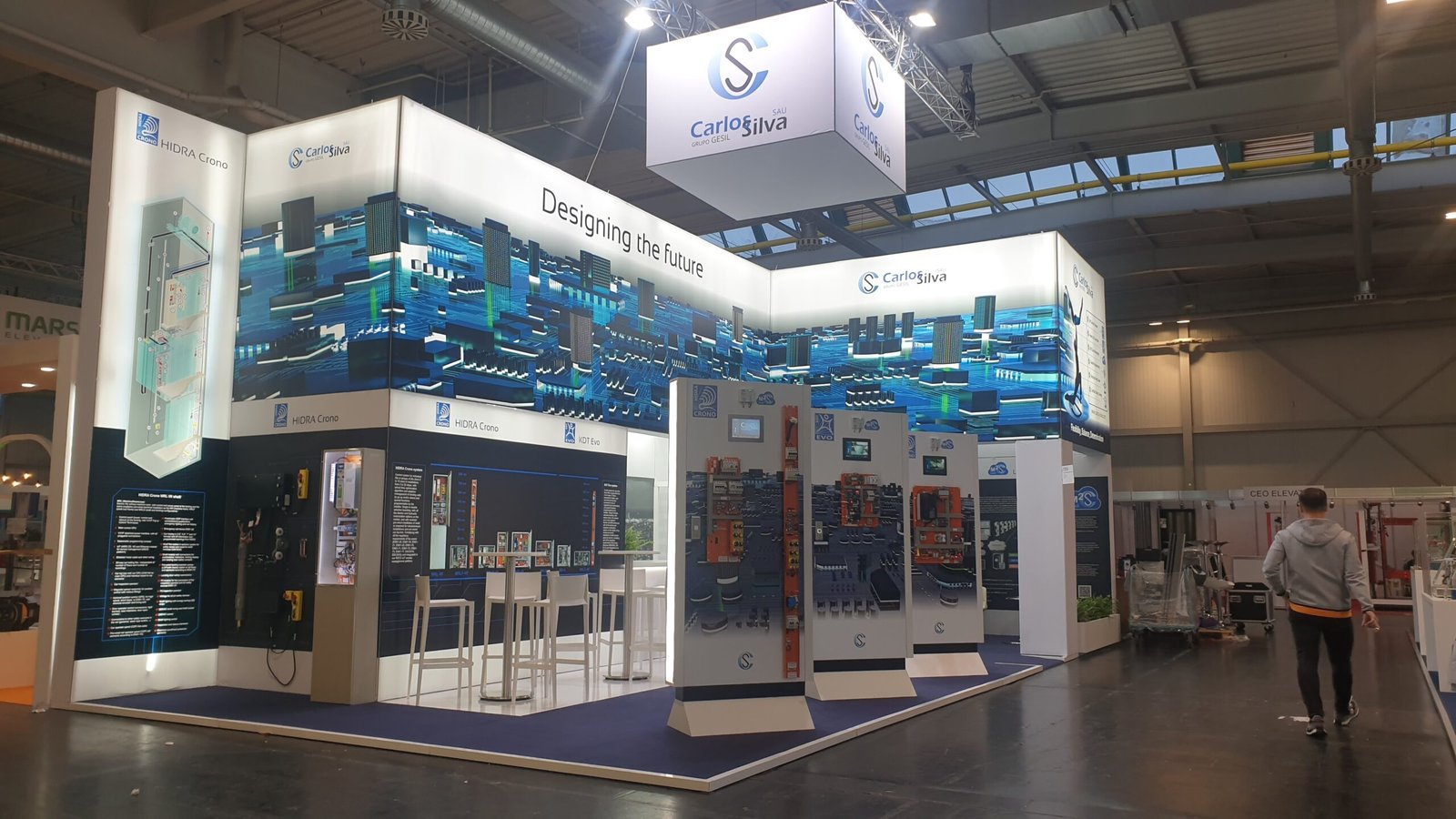 Stand de feria: Interlift 2027: Construcción de stand para Carlos Silva, vista 3