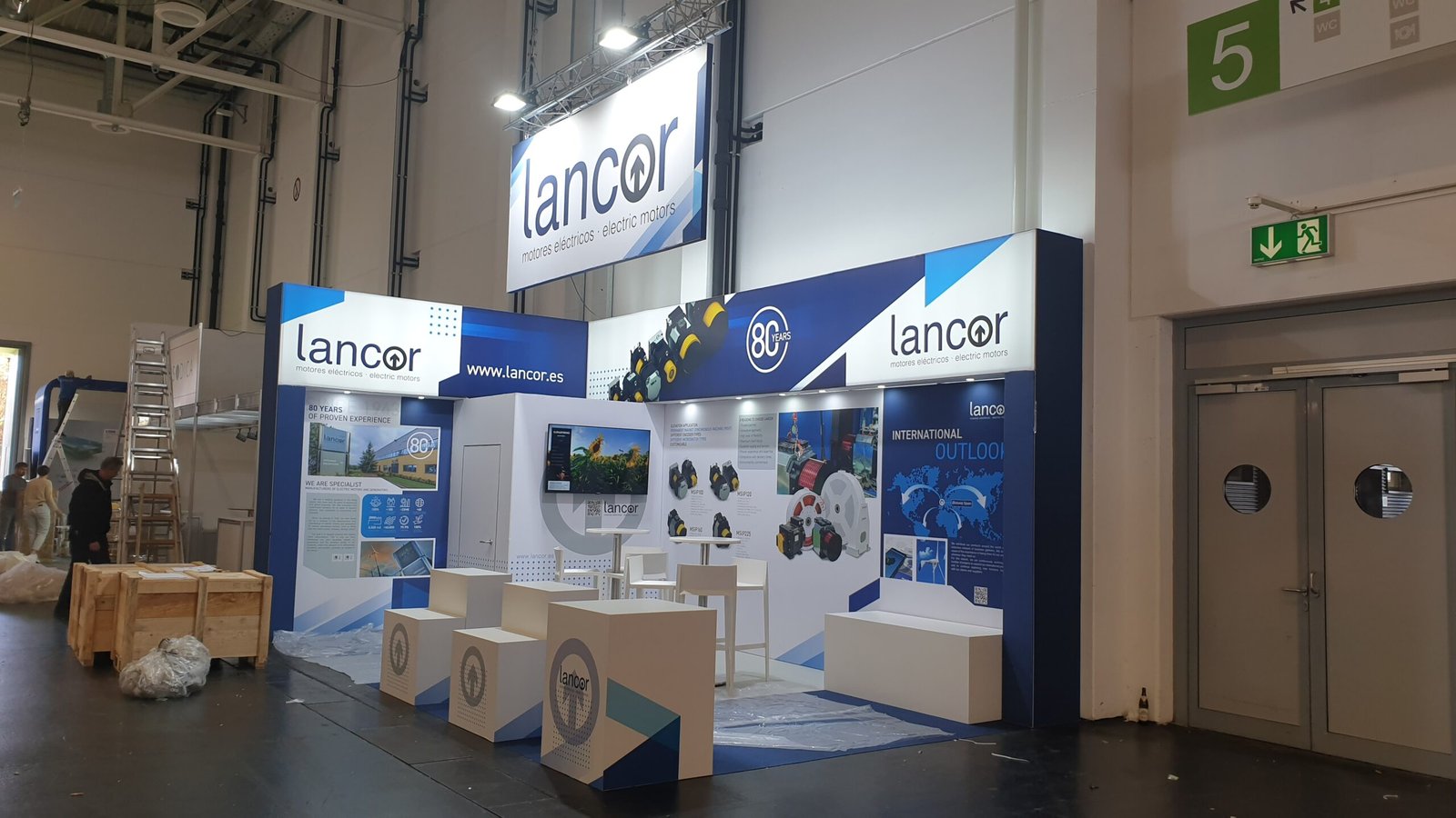 Stand de Lancor en Interlift 2023