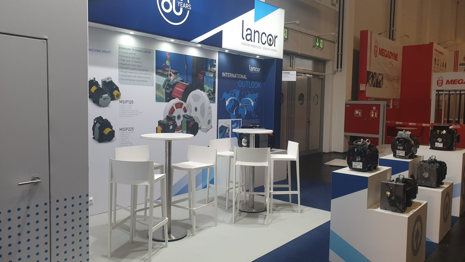 Stand de Lancor en Interlift 2023