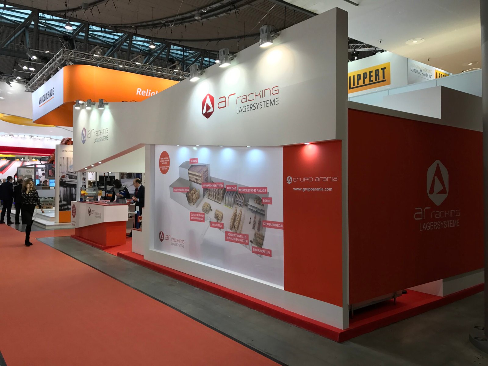 Stand de feria: LogiMAT Stuttgart 2026: construccion de stand, I6 AR RACKING, vista 5