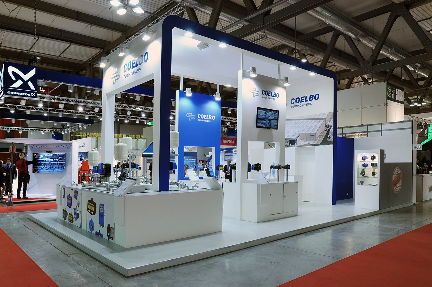 Stand de feria: Construccion de stand en Mostra Expocomfort: Coelbo, vista 2