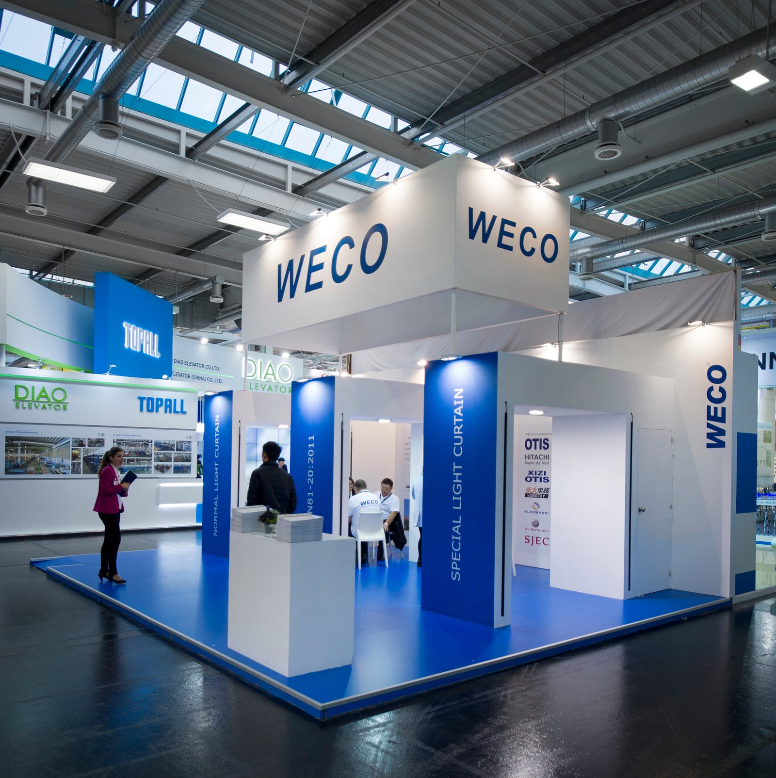 Stand de feria: WECO renueva confianza en Vissual Events Construcción de stand en INTERLIFT, vista 4