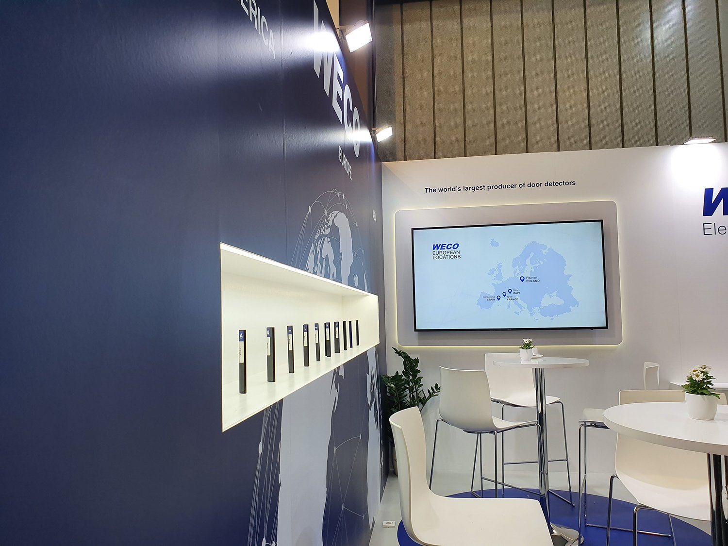 Stand de feria: Interlift 2027: construcción de stand en feria WECO por Vissual Events, vista 3