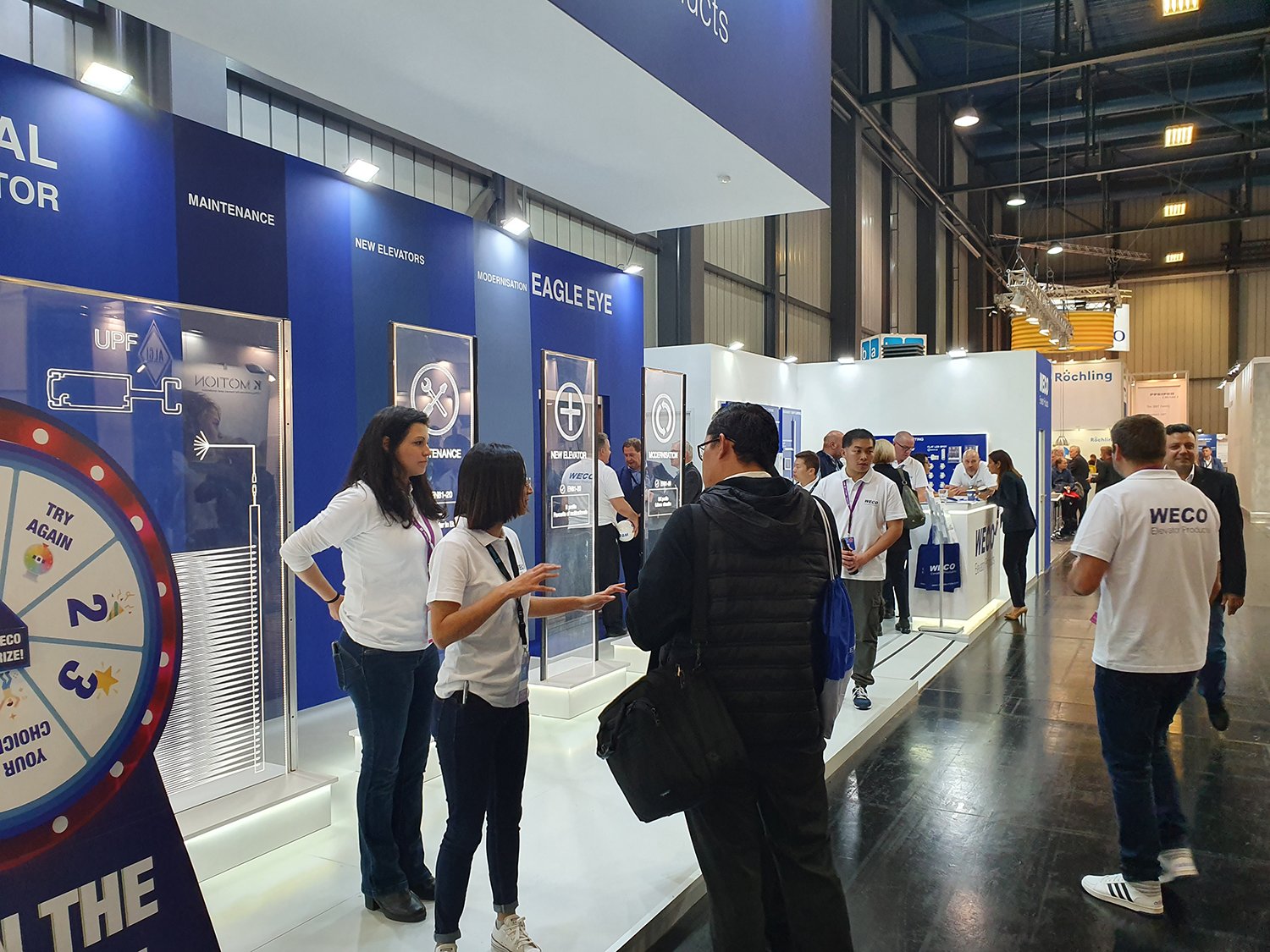 Stand de feria: Interlift 2027: construcción de stand en feria WECO por Vissual Events, vista 4