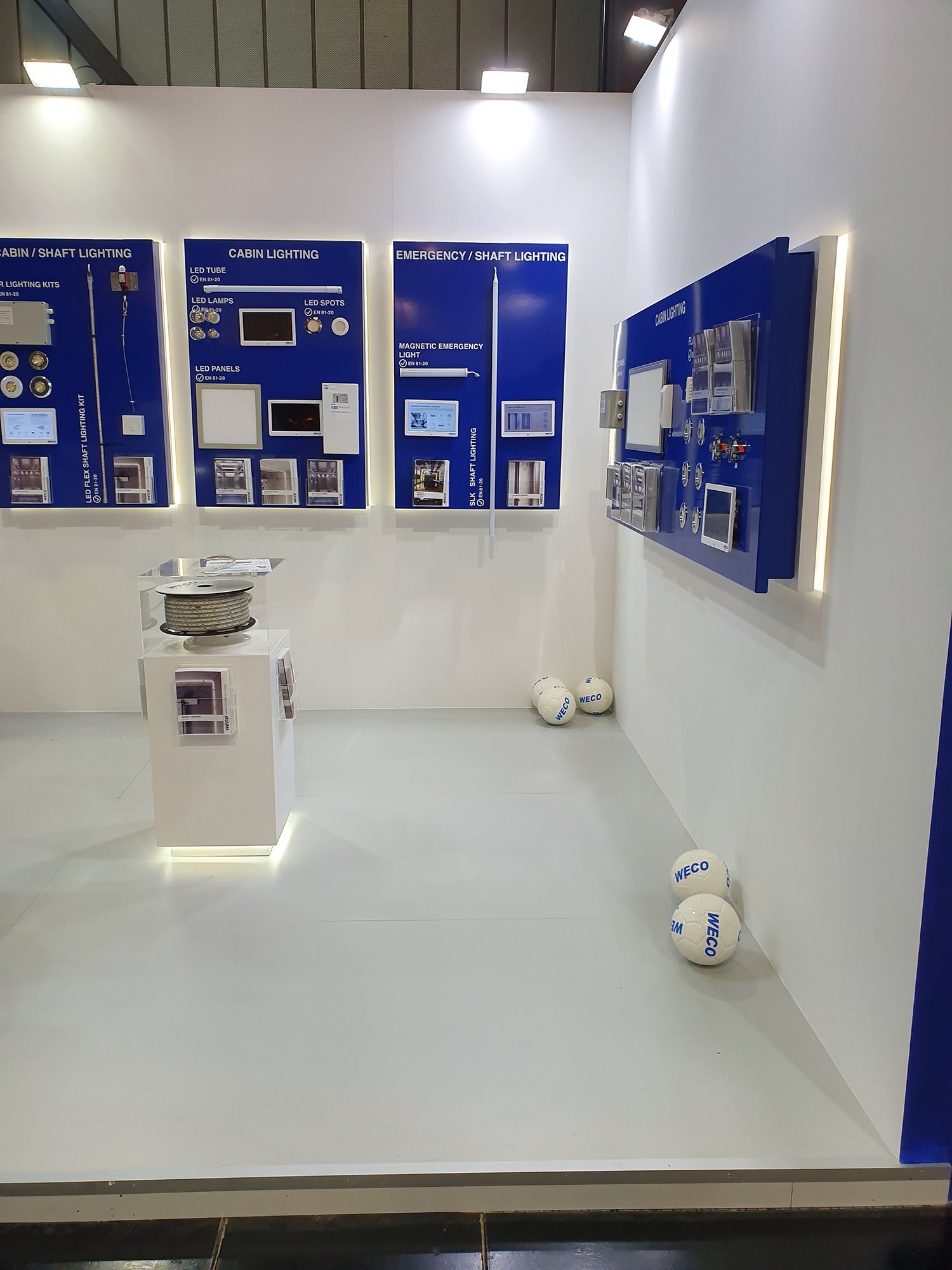 Stand de feria: Interlift 2027: construcción de stand en feria WECO por Vissual Events, vista 6
