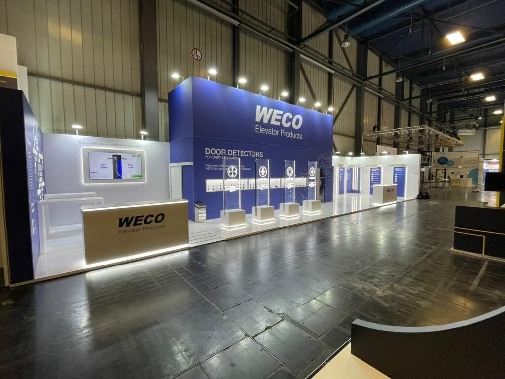 Stand de feria: WECO apuesta por INTERLIFT con construcción de stand en Alemania, Vissual Events, vista 1