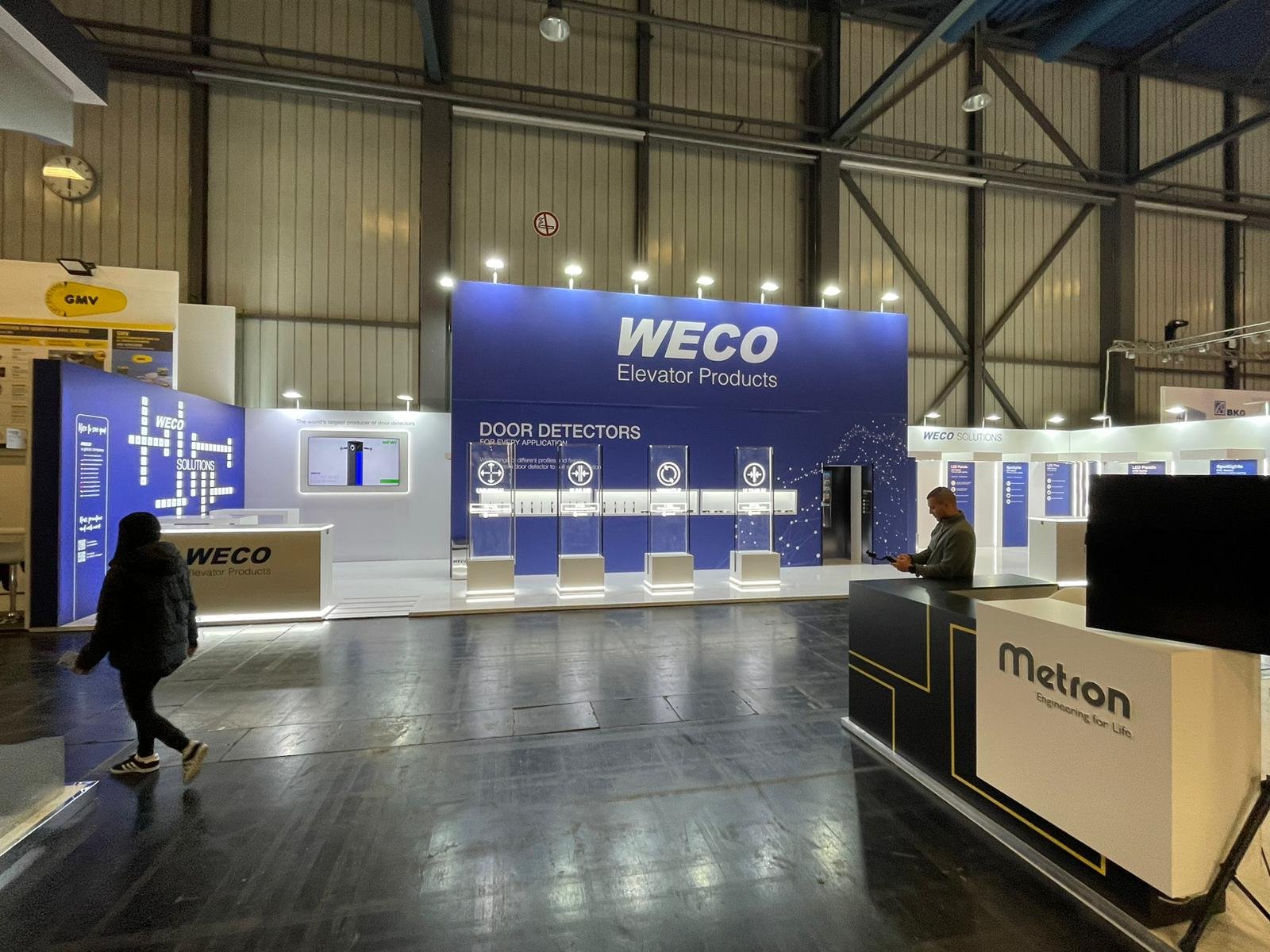 Stand de WECO en Interlift 2023