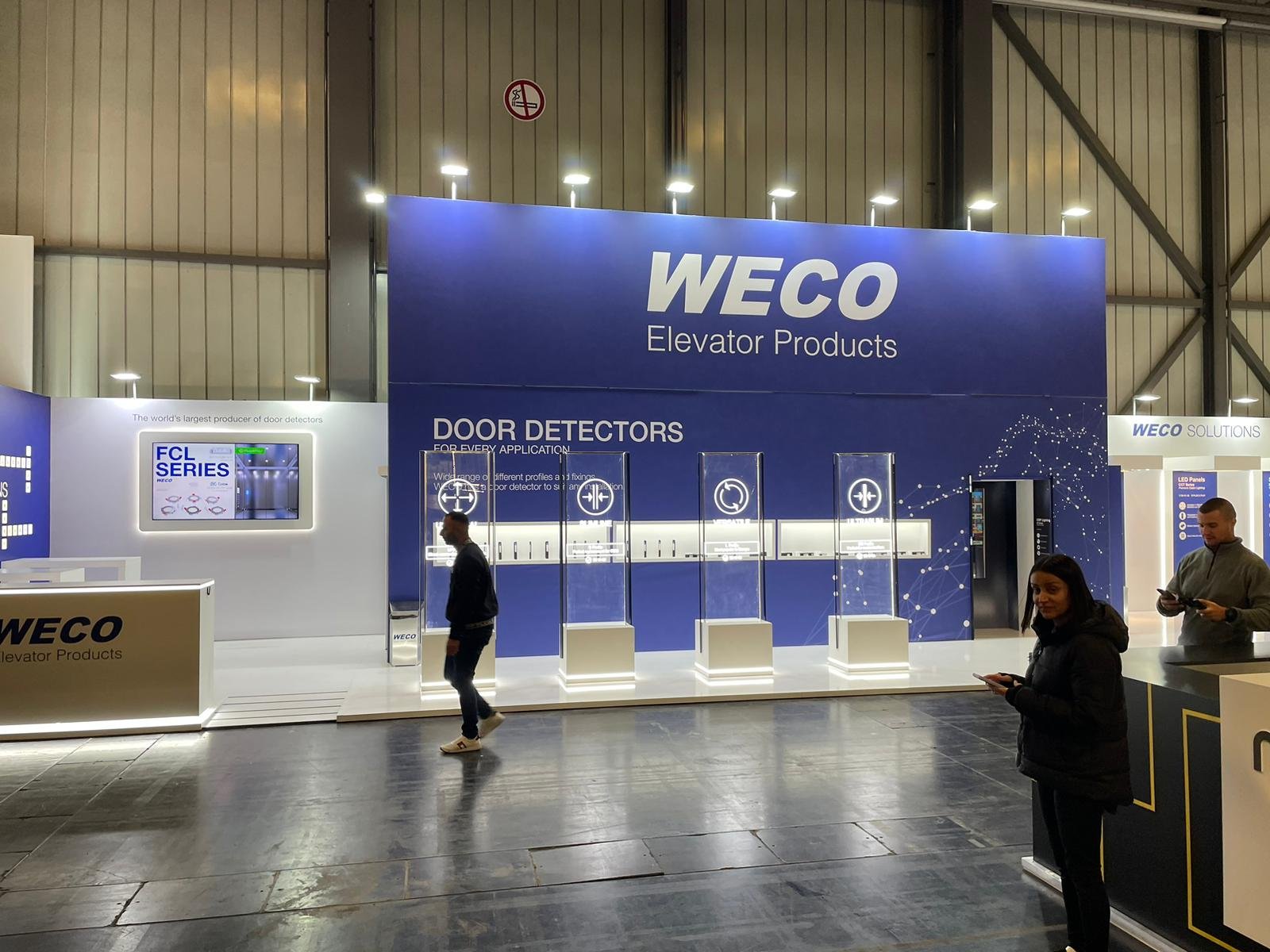 Stand de WECO en Interlift 2023