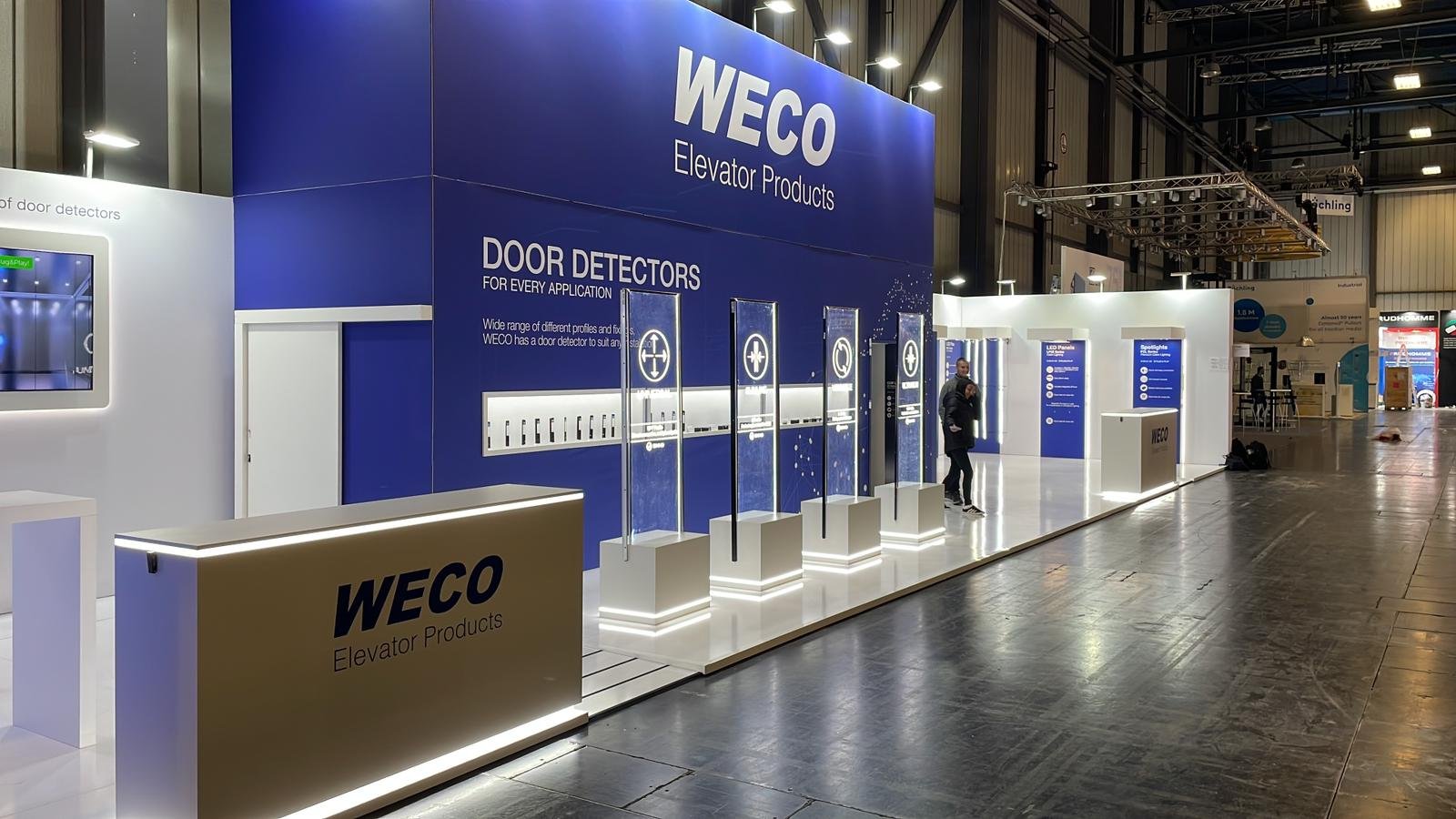 Stand de WECO en Interlift 2023