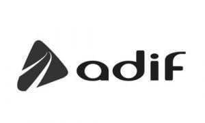 adif bw logo - trade fair stand design